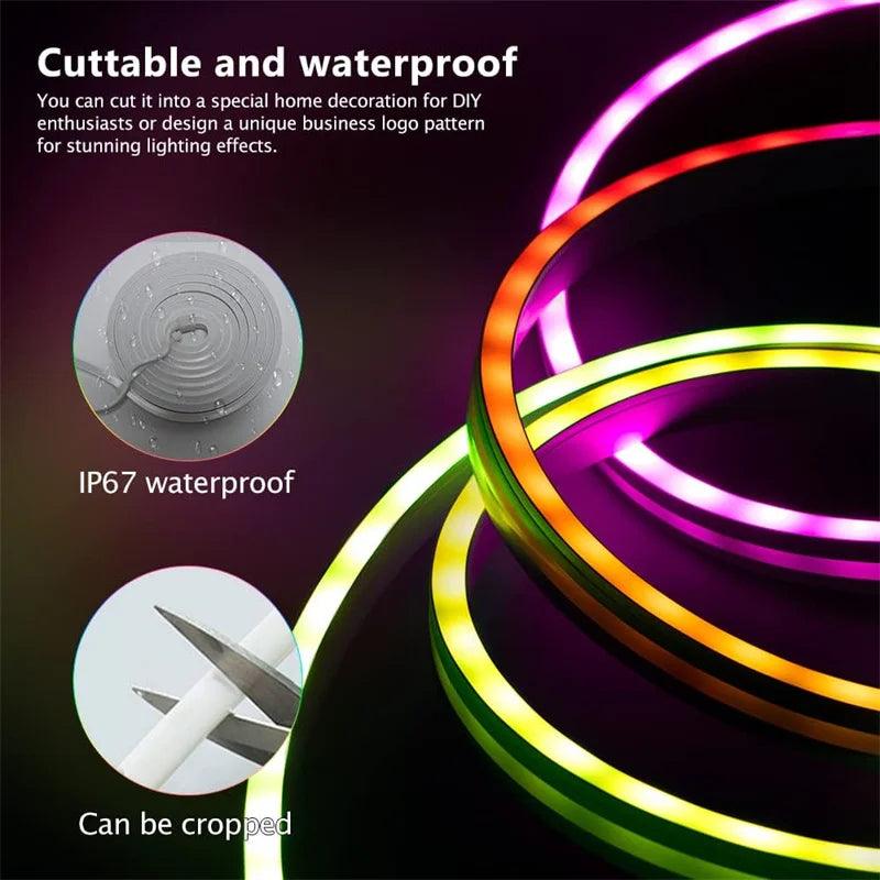 SET LED Neon RGBIC ORIGINAL WS2812 - LEDOF