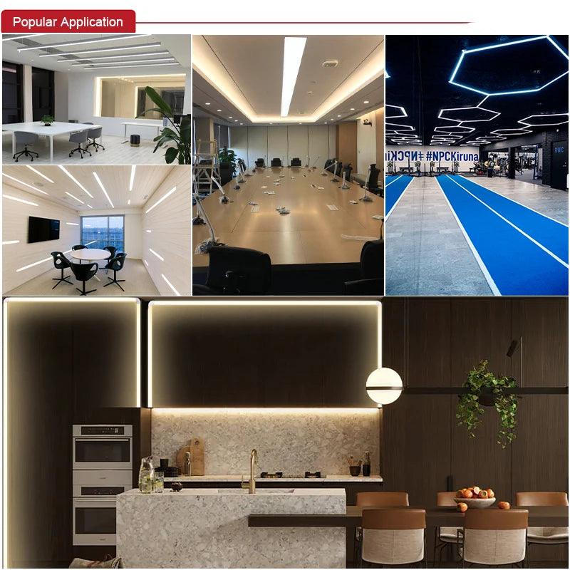 LED Strip COB 320 480 LEDs/m DC12V 24V IP20 5М - LEDOF